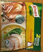 Mängden socker i Chicken instant noodle soup