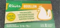 Mängden socker i Bouillon de poulet halal
