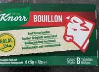 Mängden socker i Bouillon déshydraté saveur boeuf