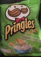 Mängden socker i Pringles bites american style sour cream & onion