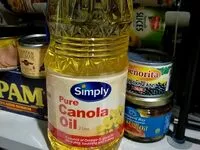 Mängden socker i Pure canola oil