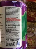 Mängden socker i Jus de prune