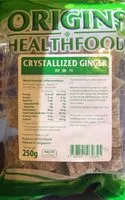 Mängden socker i Crystallized ginger