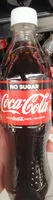 Mängden socker i Coca-Cola No Sugars