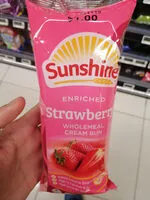 Mängden socker i Enriched Strawberry Wholemeal Cream Bun