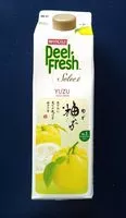 Mängden socker i Peel fresh select yuzu juice drink