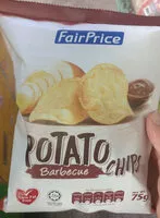 Mängden socker i Potato Chips Barbecue
