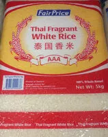 Mängden socker i Thai Fragrant White Rice