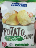 Mängden socker i Potato Chips Sour Cream & Onion