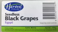 Mängden socker i Seedles black grapes