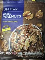 Mängden socker i Baked walnuts