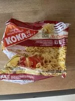 Mängden socker i KOKA Nudler M / Bøf Smag