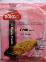 Mängden socker i Nouilles chinoises instantanées à l'orientale goût crabe
