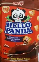 Mängden socker i Hello Panda Fun Filled Biscuits Treats 10 Packets