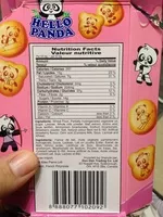 Mängden socker i Hello Panda strawberry