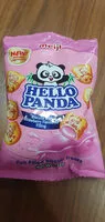 Mängden socker i Hello Panda Biscuits With Straberry -