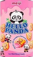 Mängden socker i Hello Panda Biscuits with Strawberry Flavoured Filling