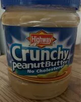 Mängden socker i Crunchy peanut butter