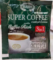 Mängden socker i ซุปเปอร์กาแฟ 3-1