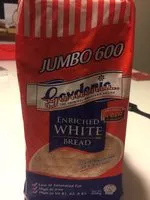 Mängden socker i Enriched white bread