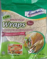Mängden socker i Wholemeal Wraps 5pcs