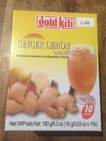 Mängden socker i Ginger - Instant Ginger Lemon Drink