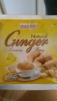 Mängden socker i Ginger natural lemon bag