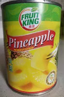 Mängden socker i Pineapple in heavy syrup