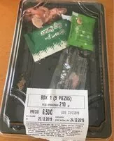 Mängden socker i Box (9 piezas)