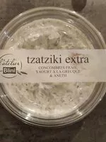 Mängden socker i Tzatziki extra