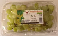 Mängden socker i White Seedless Grapes, Table Grapes