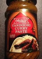 Mängden socker i Mida´s Tandoori Curry Paste