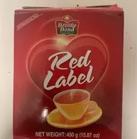 Mängden socker i Red Label Tea