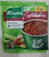 Mängden socker i Hot & Sour Veg Cup a Soup