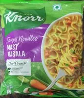 Mängden socker i Knorr soupy noodles mast masala