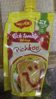 Mängden socker i maggi rich tomato ketchup pichkoo