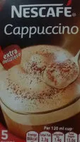 Mängden socker i nescafé cappuccino