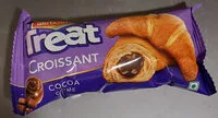 Mängden socker i Britannia Treat Croissant Cocoa Crème