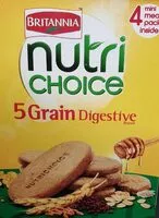 Mängden socker i Nutri choice 5 grain digestive