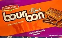 Mängden socker i Bourbon Choco biscuits