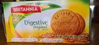 Mängden socker i Britannia Digestives  Original