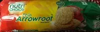 Mängden socker i Thin arrowroot biscuits