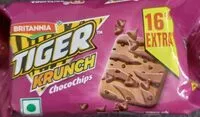 Mängden socker i Tiger Krunch ChocoChips