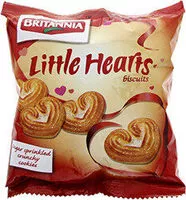 Mängden socker i Britannia 50 Piece Little Hearts