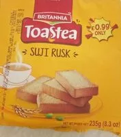 Mängden socker i Britannia Toastea