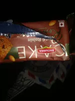 Mängden socker i cake nuts and resins