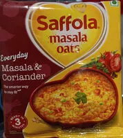 Mängden socker i Saffola Masala Oats