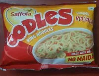 Mängden socker i Oodles Yummy masala ring noodles