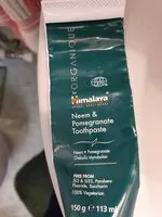 Mängden socker i Neem & pomegranate toothpaste