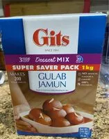 Mängden socker i Gulab Jamun Dessert Mix